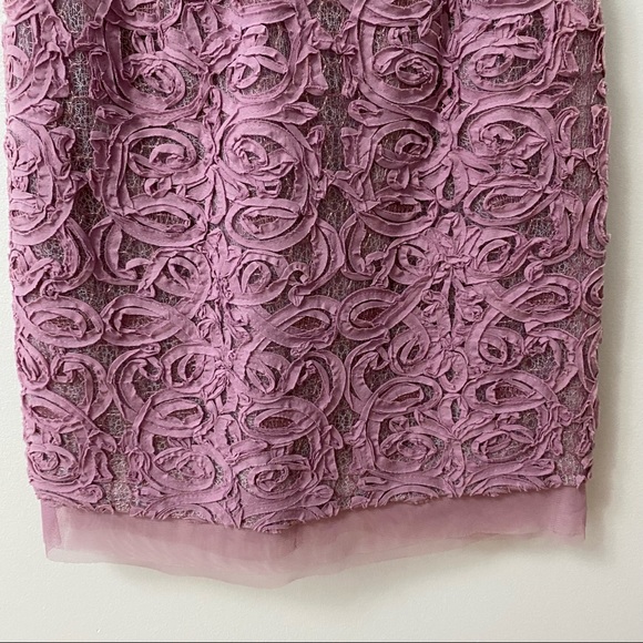 BCBG LAVENDER V NECK MARISSA DRESS - Picture 5 of 11